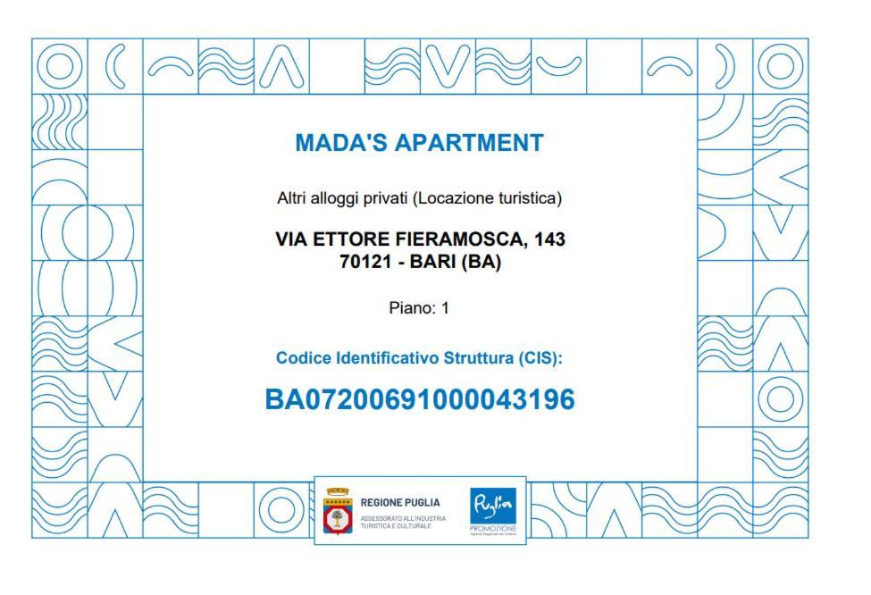 Mada'S Apartment Comfort Bari Eksteriør bilde